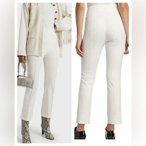 NWT Veronica Beard Jupiter Pants Off White Size 14 $358